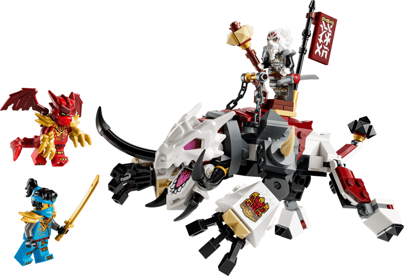 LEGO NINJAGO ZILVAR AND GRIMTAK THE DRAGON BEAST