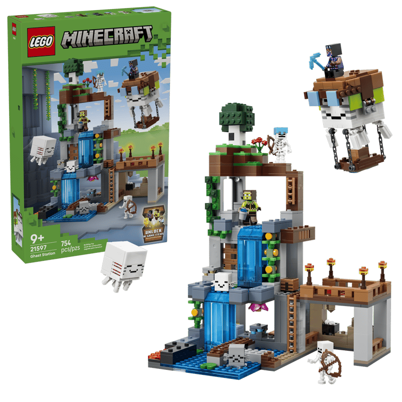 LEGO MINECRAFT GHAST STATION