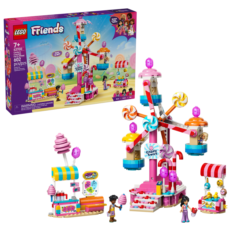 LEGO FRIENDS CANDY & CUPCAKE FERRIS WHEEL