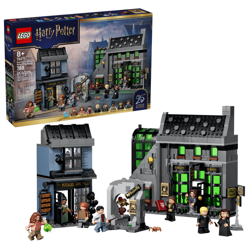 LEGO HARRY POTTER KNOCKTURN ALLEY WIZARDING SHOPS