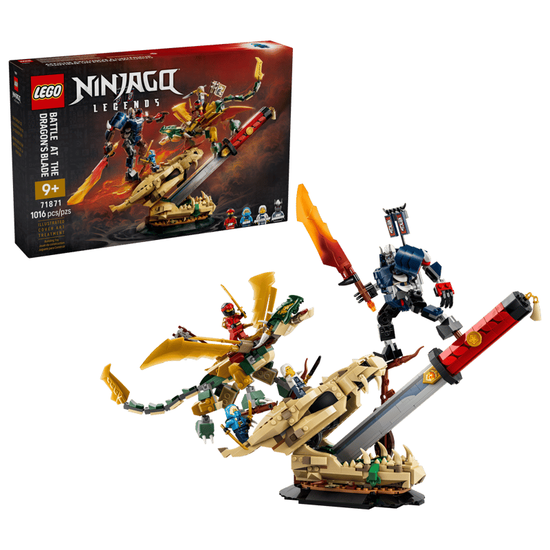LEGO NINJAGO BATTLE AT THE DRAGON'S BLADE