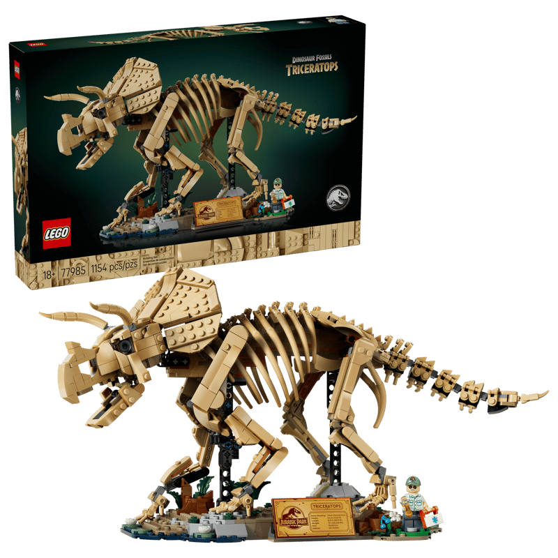 LEGO DINOSAUR FOSSILS - TRICERATOPS