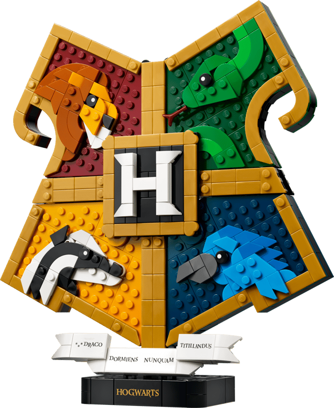 LEGO HARRY POTTER HOGWARTS HOUSE CREST