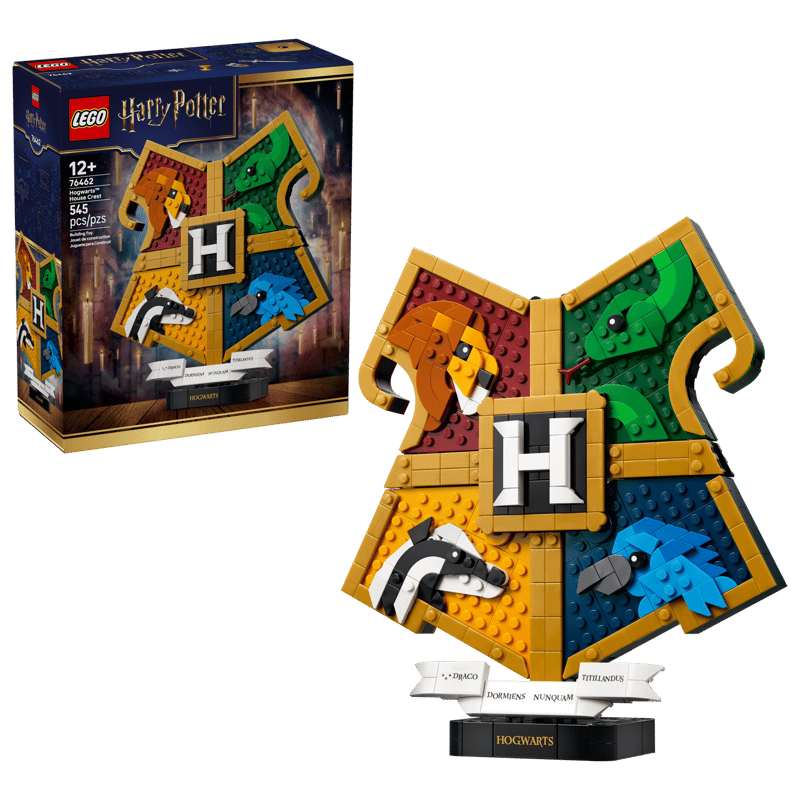 LEGO HARRY POTTER HOGWARTS HOUSE CREST