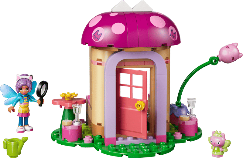 LEGO GABBY'S DOLLHOUSE KITTY FAIRY'S GARDEN HOUSE