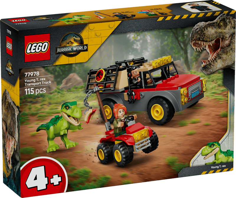 LEGO JURASSIC WORLD T-REX TRANSPORT TRUCK