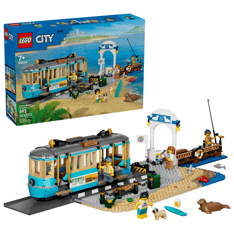 LEGO CITY BEACH STREETCAR