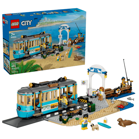 LEGO CITY BEACH STREETCAR