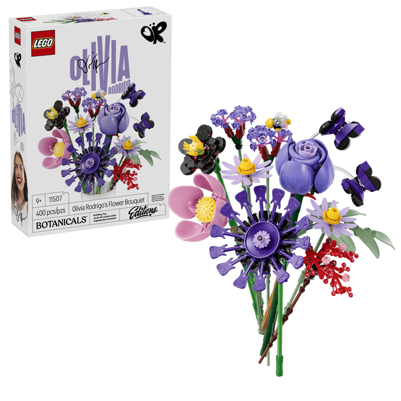 LEGO BOTANICALS OLIVIA RODRIGO'S FLOWER BOUQUET