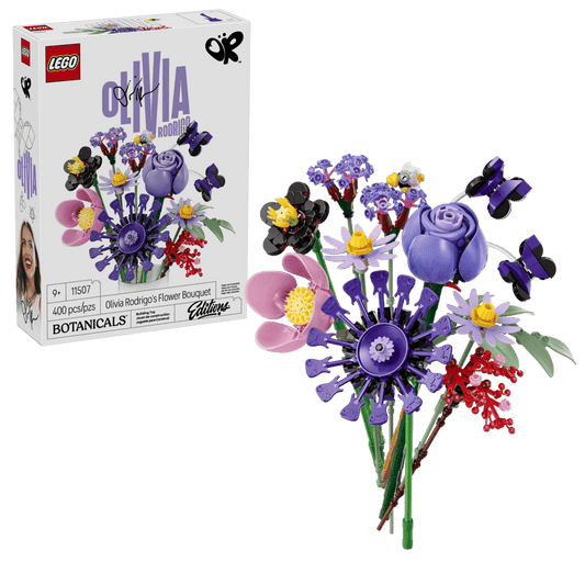 LEGO BOTANICALS OLIVIA RODRIGO'S FLOWER BOUQUET