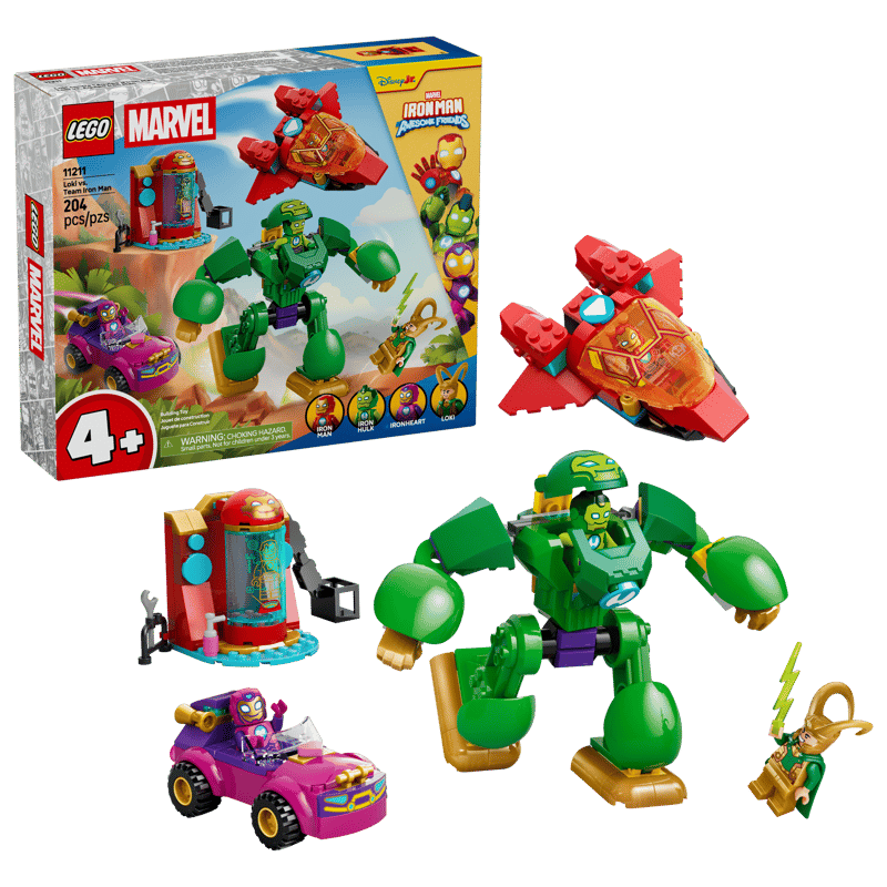 LEGO MARVEL LOKI VS. TEAM IRON MAN