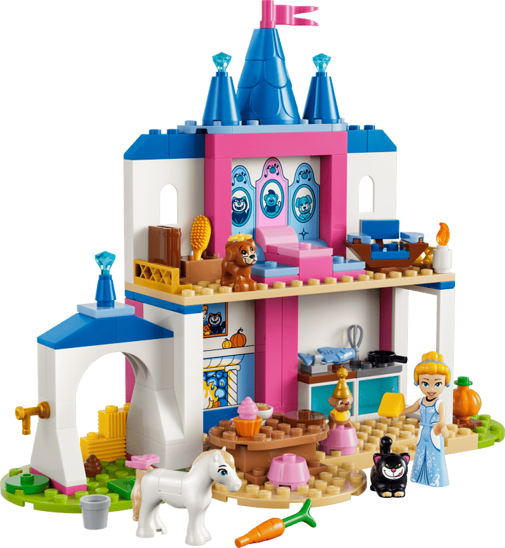 LEGO DISNEY CINDERELLA ANIMAL FRIENDS CASTLE