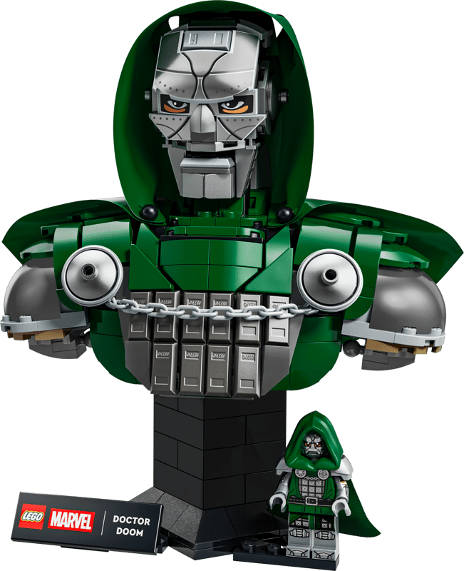 LEGO MARVEL DOCTOR DOOM BUST