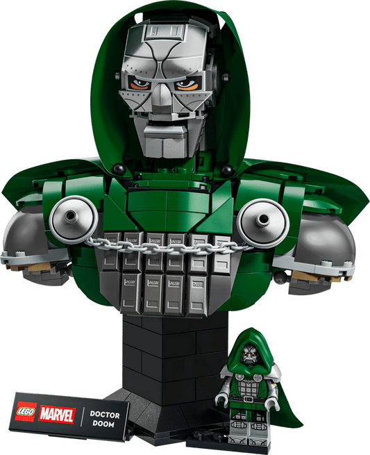 LEGO MARVEL DOCTOR DOOM BUST