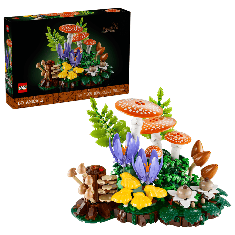 LEGO BOTANICALS WOODLAND MUSHROOMS