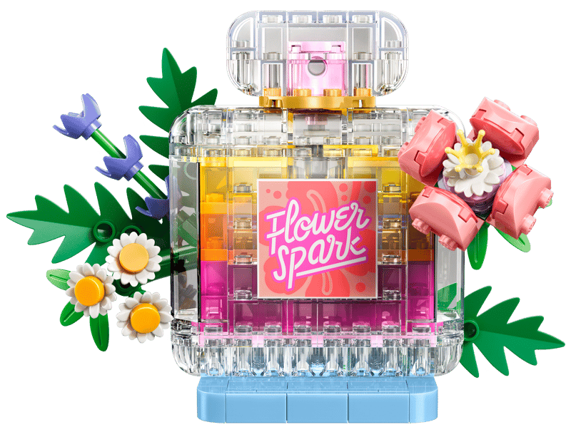 LEGO CREATOR FLORAL PERFUME BOTTLE