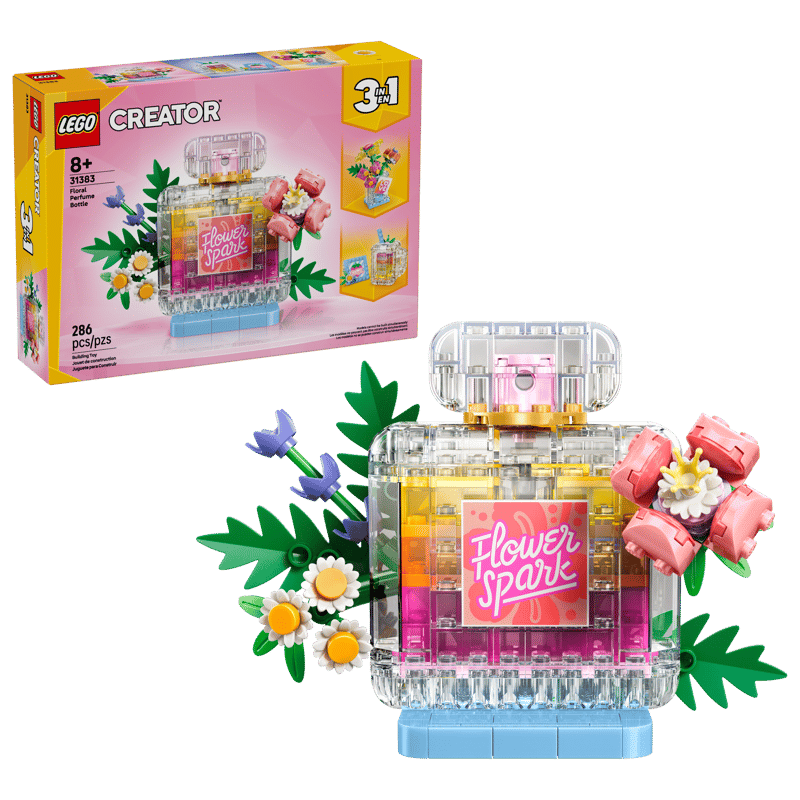 LEGO CREATOR FLORAL PERFUME BOTTLE
