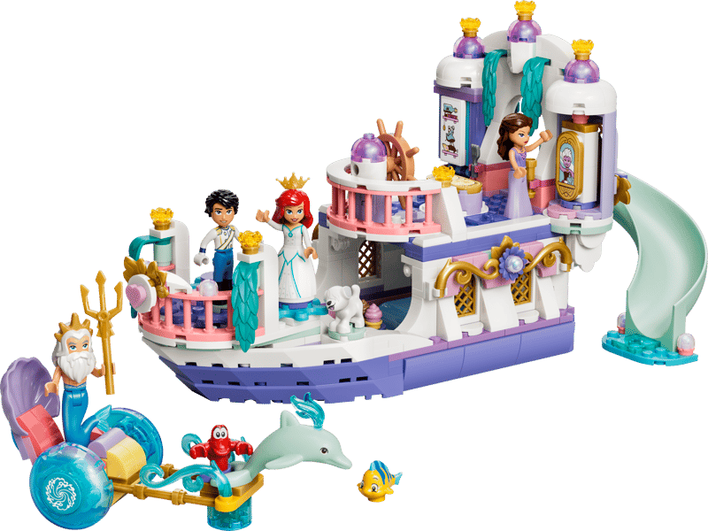 LEGO DISNEY ARIEL'S ROYAL WEDDING BOAT