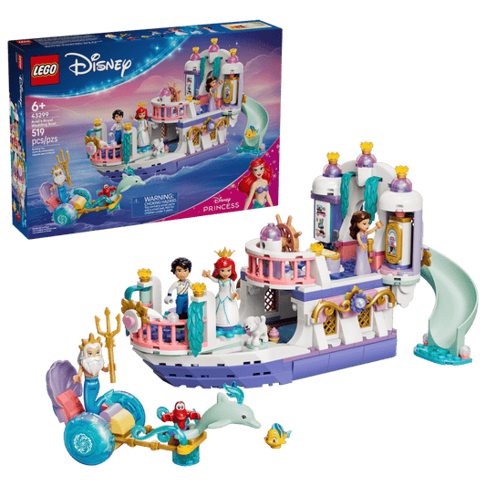 LEGO DISNEY ARIEL'S ROYAL WEDDING BOAT