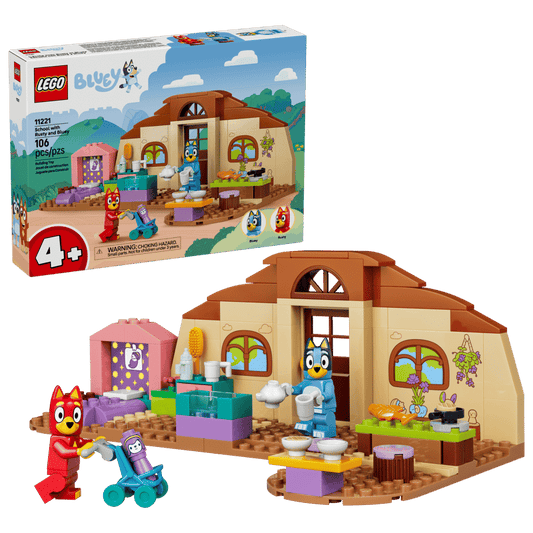 LEGO BLUEY SCHOOL W/ RUSTY & BLUEY