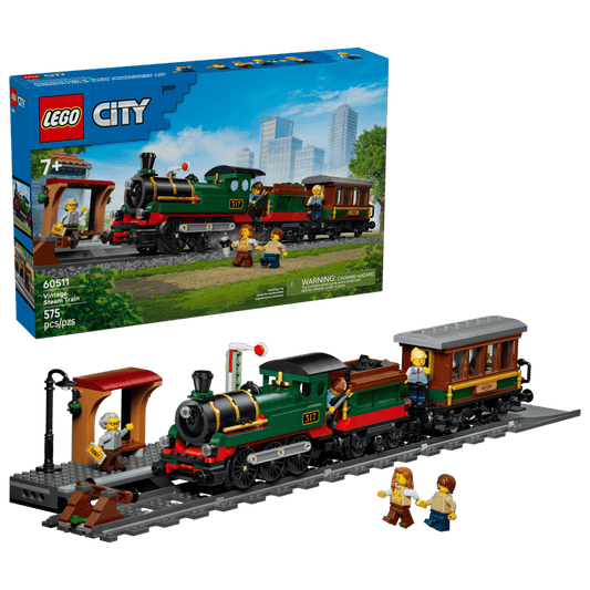 LEGO CITY VINTAGE STEAM TRAIN