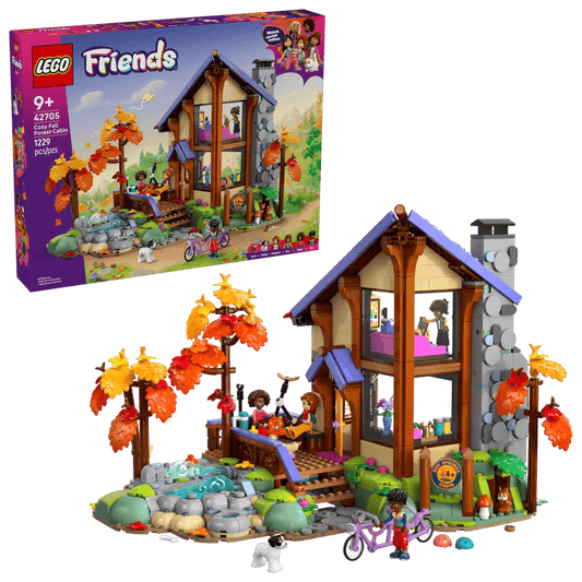 LEGO FRIENDS COZY FALL FOREST CABIN