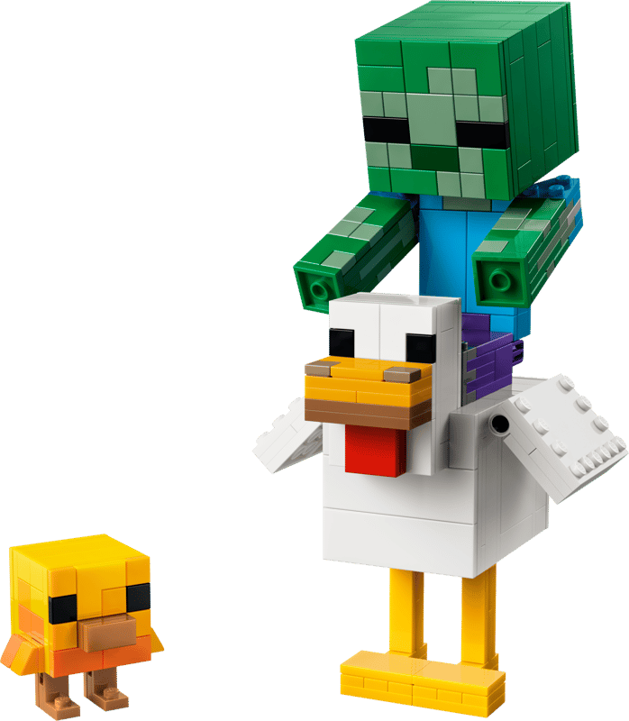 LEGO MINECRAFT CHICKEN JOCKEY