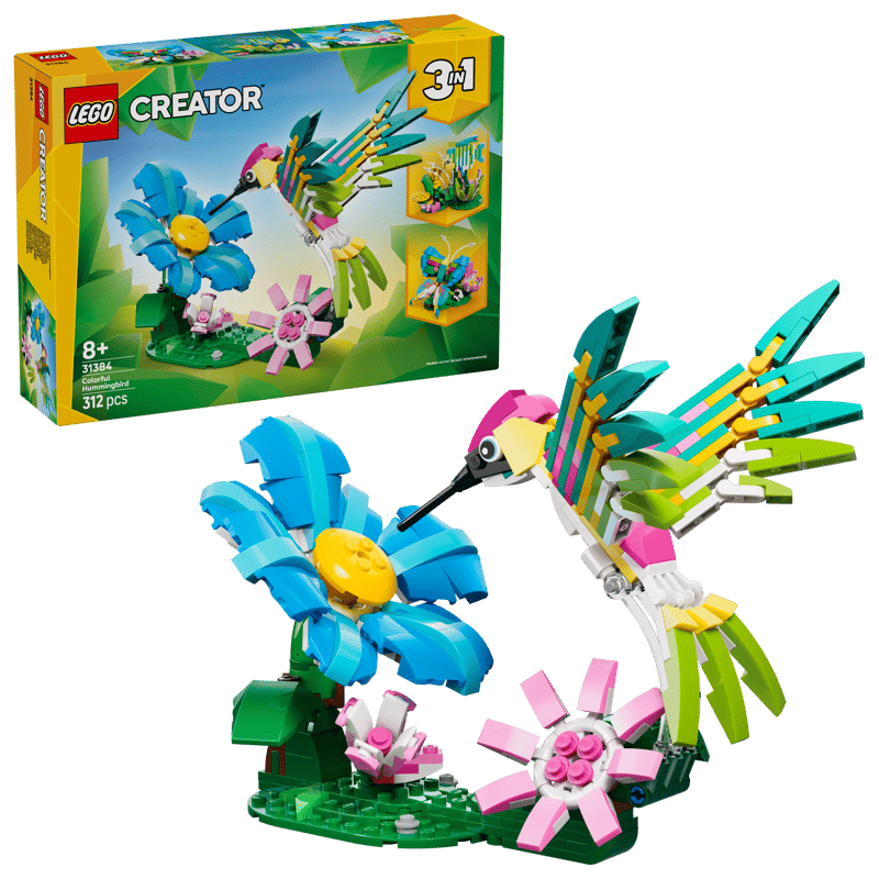 LEGO CREATOR COLOURFUL HUMMINGBIRD