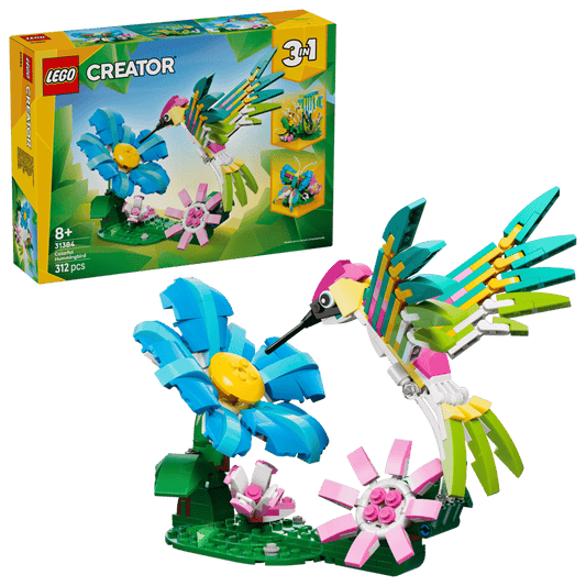 LEGO CREATOR COLOURFUL HUMMINGBIRD