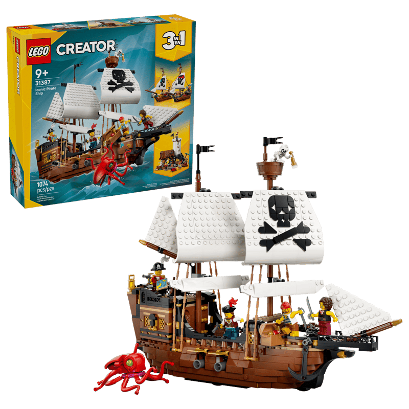 LEGO CREATOR ICONIC PIRATE SHIP
