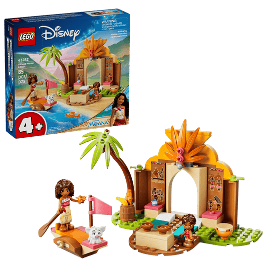 LEGO DISNEY VILLAGE HOUSE & BOAT