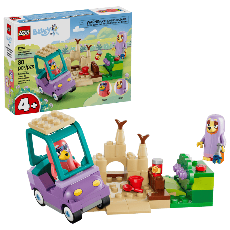 LEGO BLUEY GRANNIES W/ BINGO & BLUEY