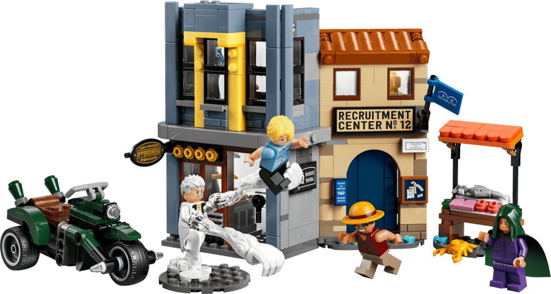 LEGO ONE PIECE SHOWDOWN W/ CAPTAIN SMOKER