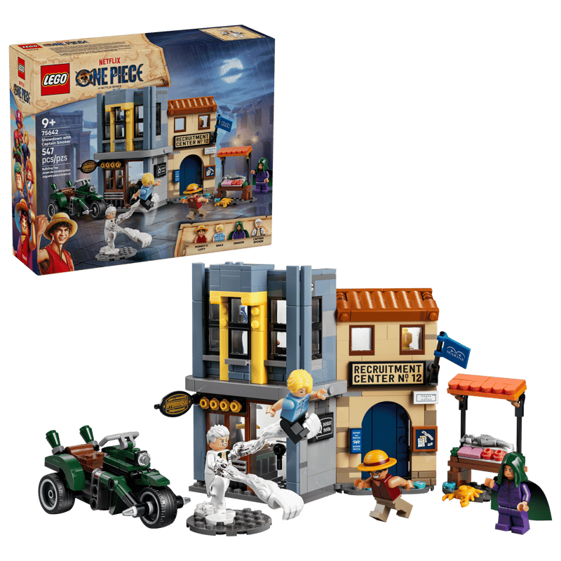 LEGO ONE PIECE SHOWDOWN W/ CAPTAIN SMOKER