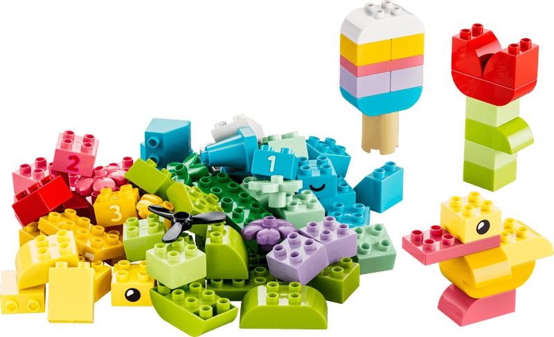 LEGO DUPLO COLOURFUL CREATIVE BOX