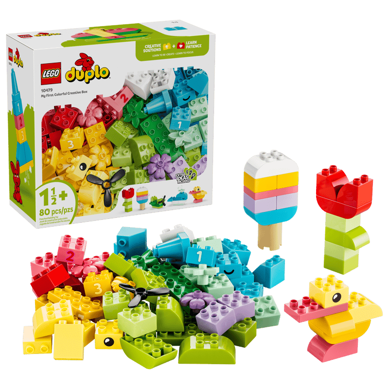 LEGO DUPLO COLOURFUL CREATIVE BOX