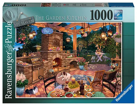 RAVENSBURG 1000 PC THE GARDEN KITCHEN