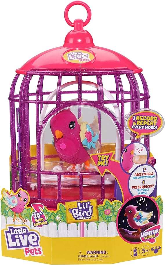 LITTLE LIVE PETS LIL'BIRD & CAGE
