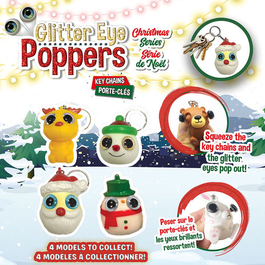 CHRISTMAS GLITTER EYE POPPERS