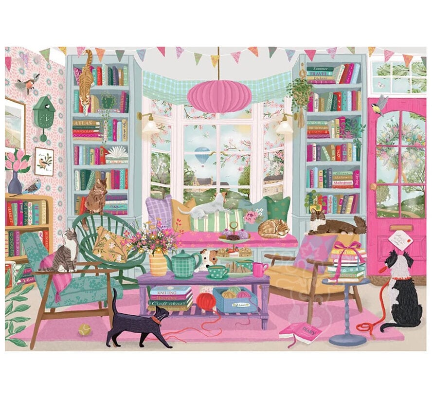 COBBLE HIL 1000 PC BOOKCLUB
