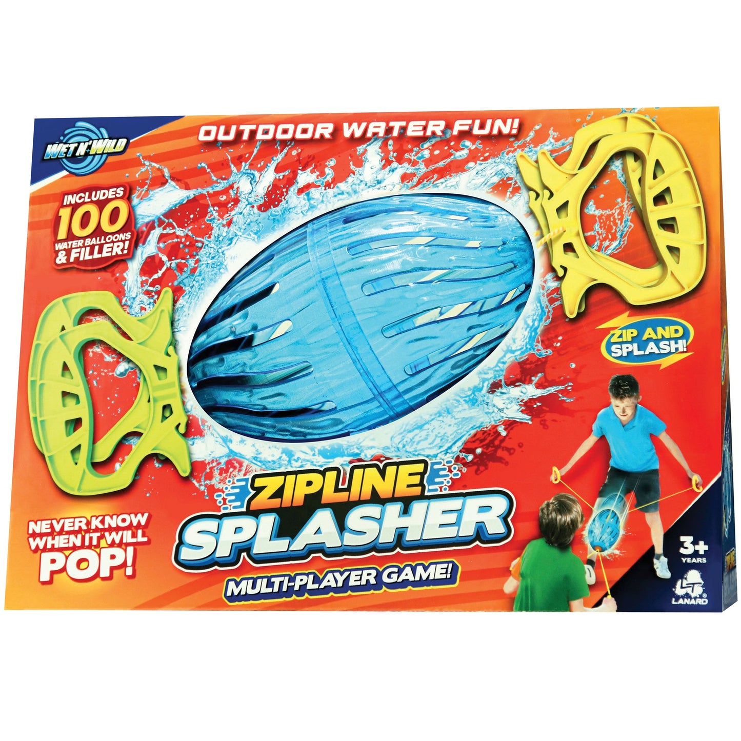 ZIPLINE SPLASHER