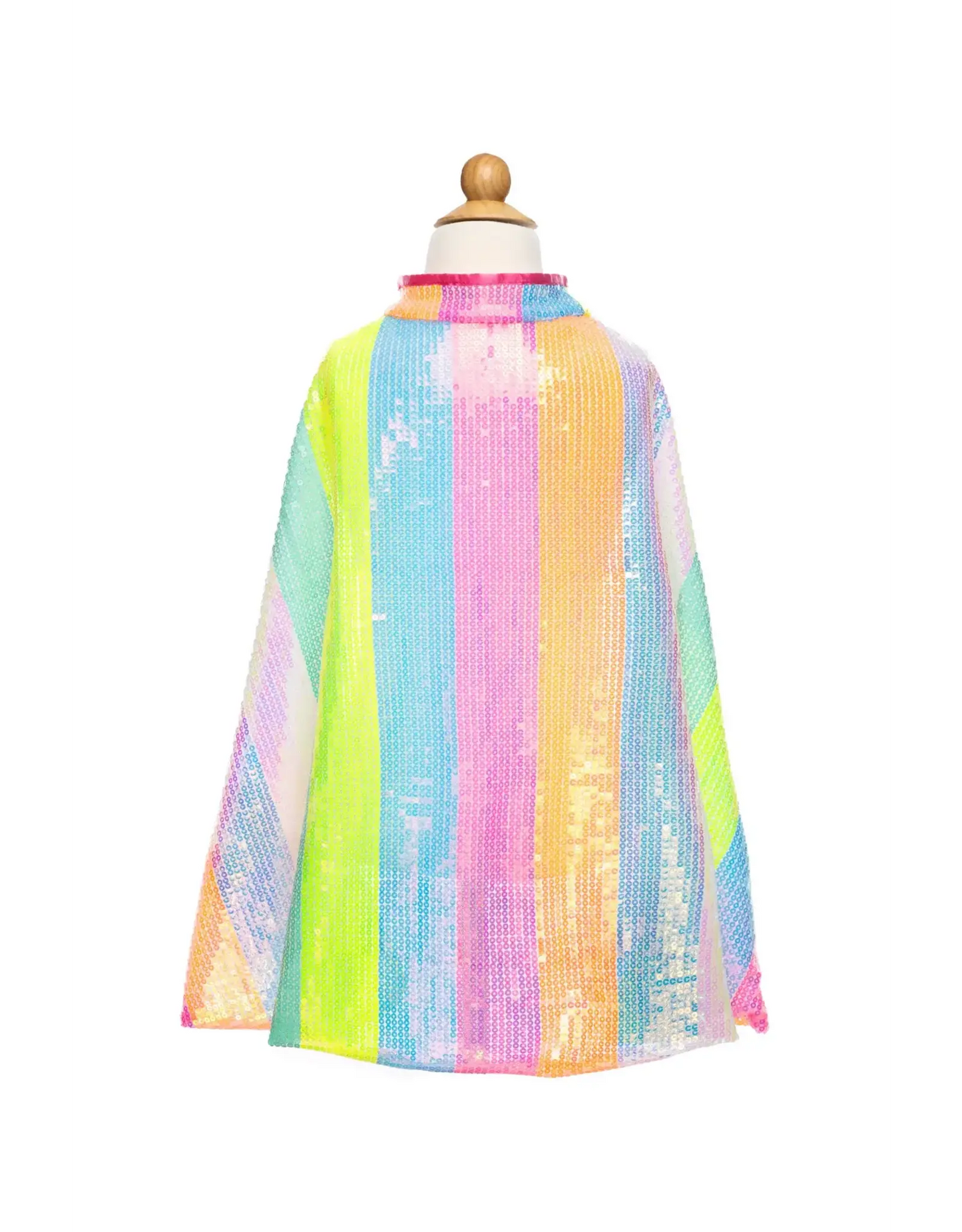 STRIPY SEQUINS CAPE SIZE 4-6