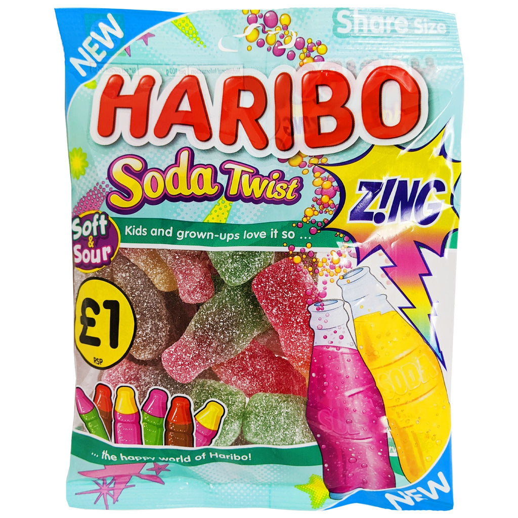 HARIBO GUMMI- SODA TWIST ZING