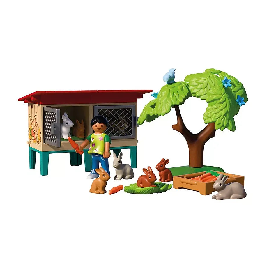 PLAYMOBIL COUNTRY RABBIT HUTCH