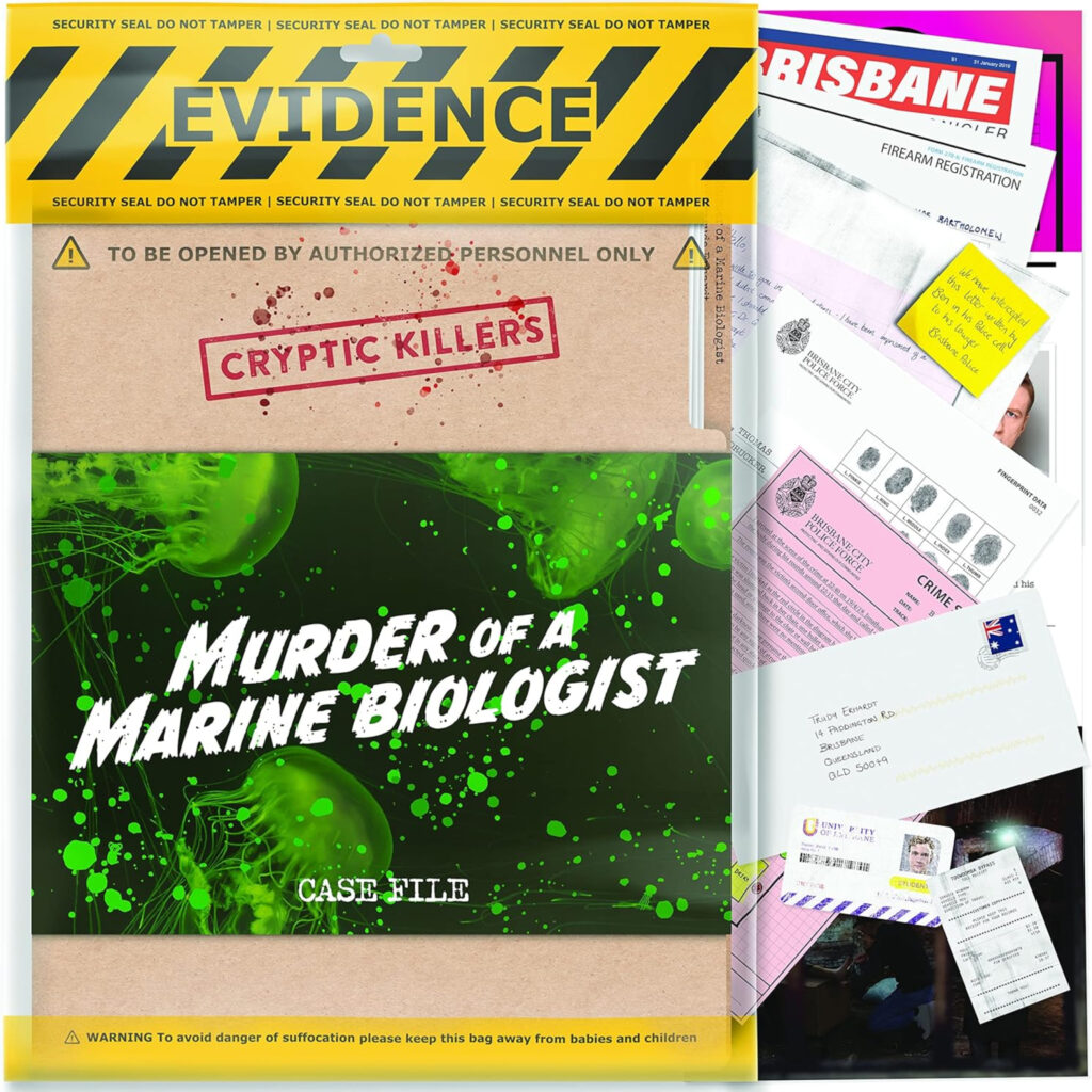 CRYPTIC KILLERS- MURDER OF A MARINE BIOLOGIST