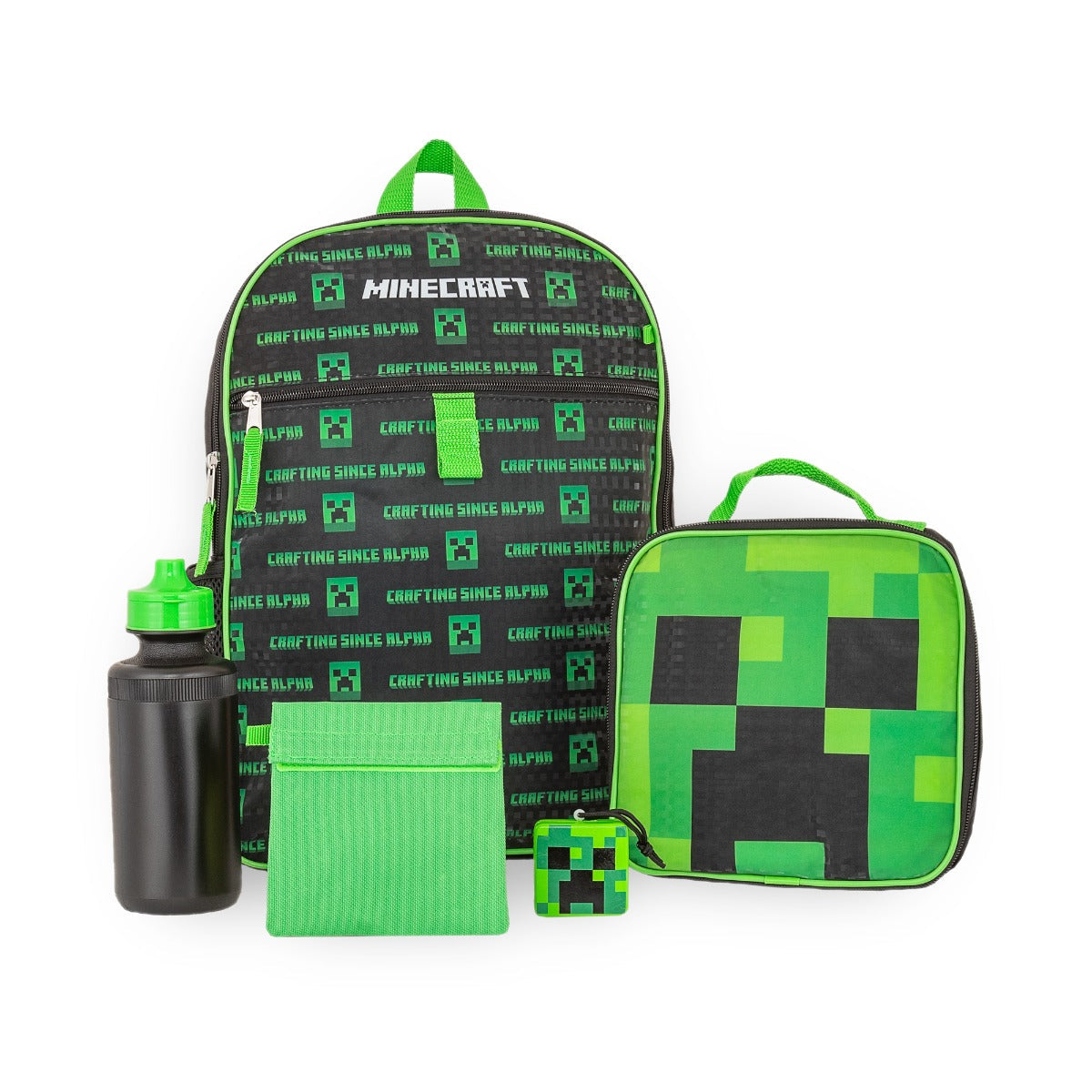 MINECRAFT 5-PC BACKPACK SET