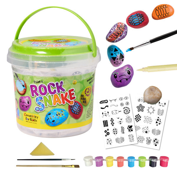 CK PAINT A ROCK SNAKE