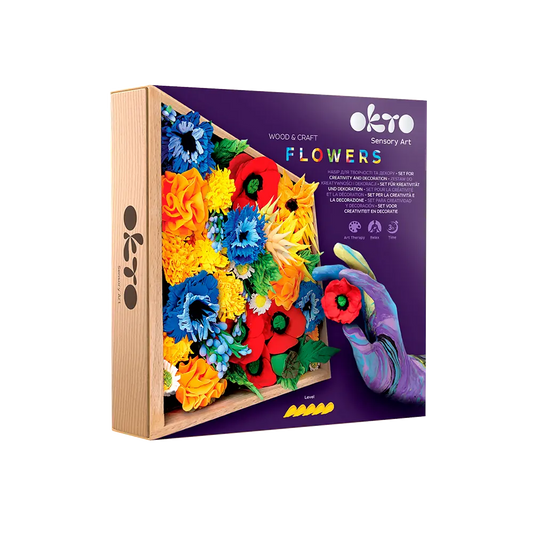 OKTO: WOOD & CRAFT FLOWERS-FREEDOM