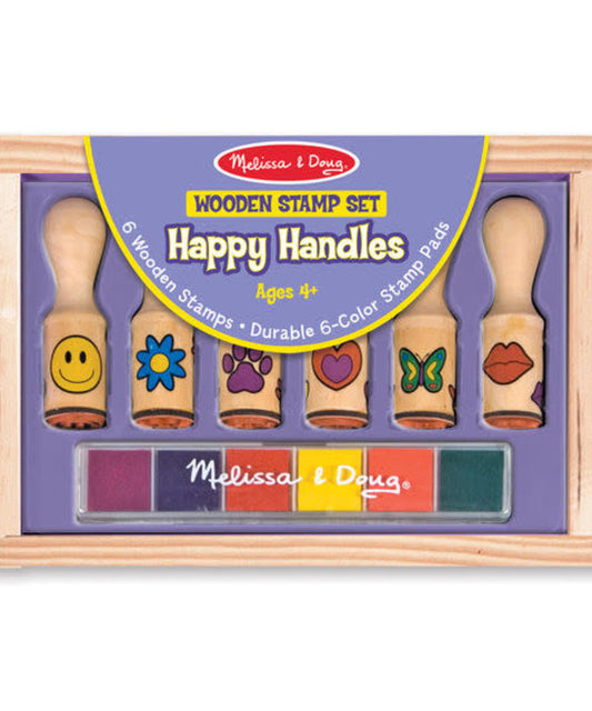 M&D STAMP SET HAPPY HANDLES