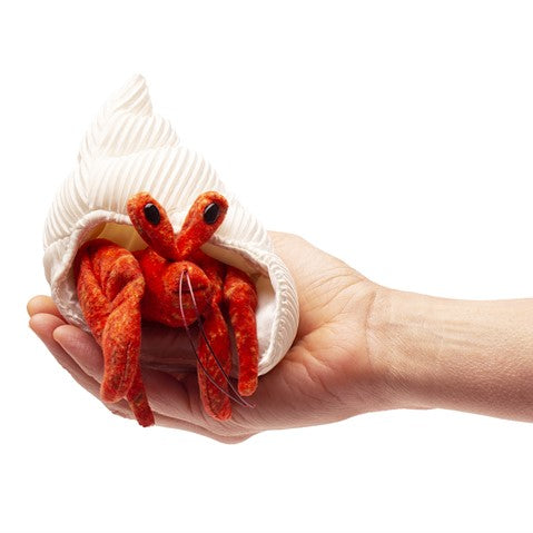 FOLKMANIS: HERMIT CRAB FINGER PUPPET